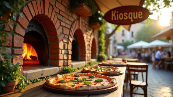 Dégustez des pizzas artisanales au kiosque à Crépy-en-Valois